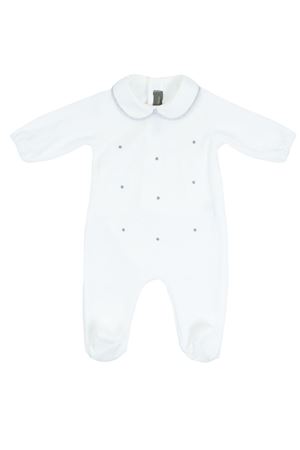 White chenille sleepsuit LITTLE BEAR KIDS | 7039LATTEGRIGIO